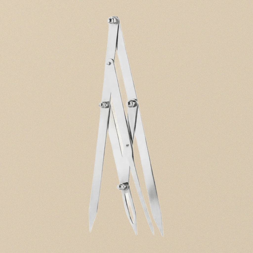 4 Point Microblading Measuring Calipers, Stainless Steel Eyebrow SPMU Permanent Makeup Tool, Phi Ratio Golden Ratio Design | Beauty & Nail Tools | Toolsmith Ltd UK