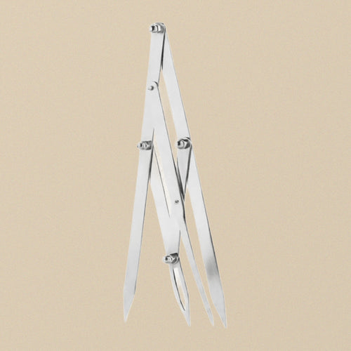 4 Point Microblading Measuring Calipers, Stainless Steel Eyebrow SPMU Permanent Makeup Tool, Phi Ratio Golden Ratio Design | Beauty & Nail Tools | Toolsmith Ltd UK