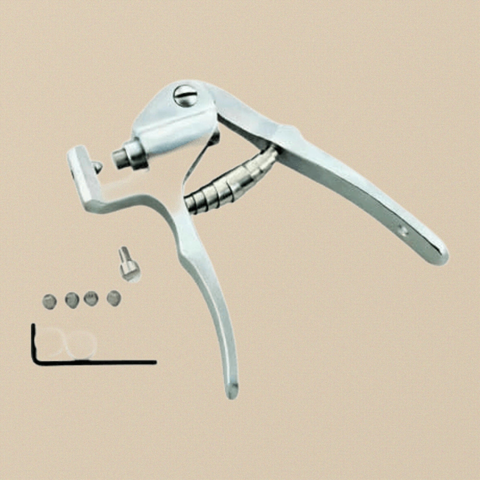 Professional Jewellery Marking Pliers with 925 Punch Stamp, Stainless Steel, Includes L-Key, Spare Nylon Pads, Flat and Concave Anvils | Jewellery Making Tools | Toolsmith Ltd UK
