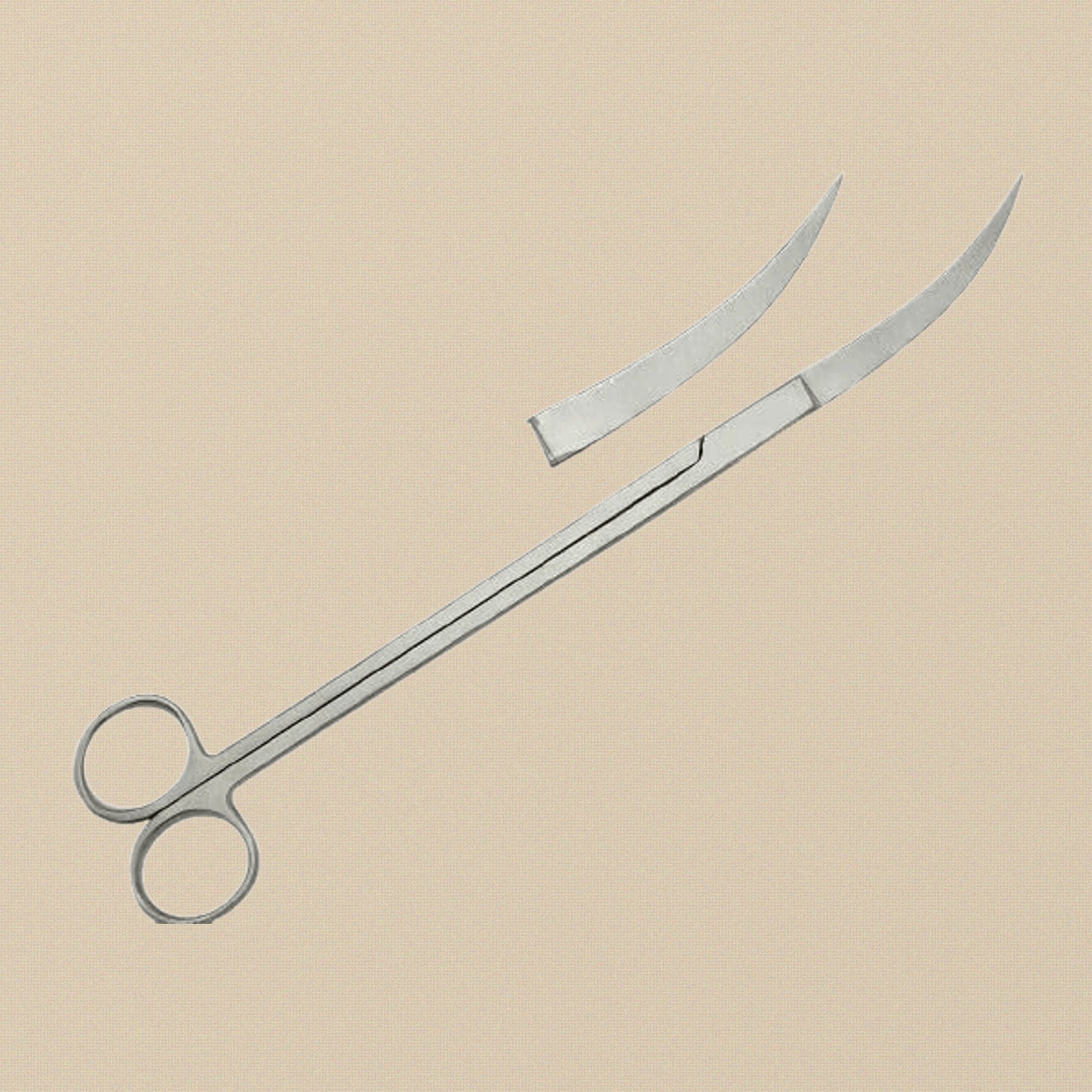 Uniquely Angled Aquarium Plant Scissors, 10 Inch Curved Blades, Stainless Steel Trimming Tool for Aquascaping | Hobby & Craft Tools | Toolsmith Ltd UK