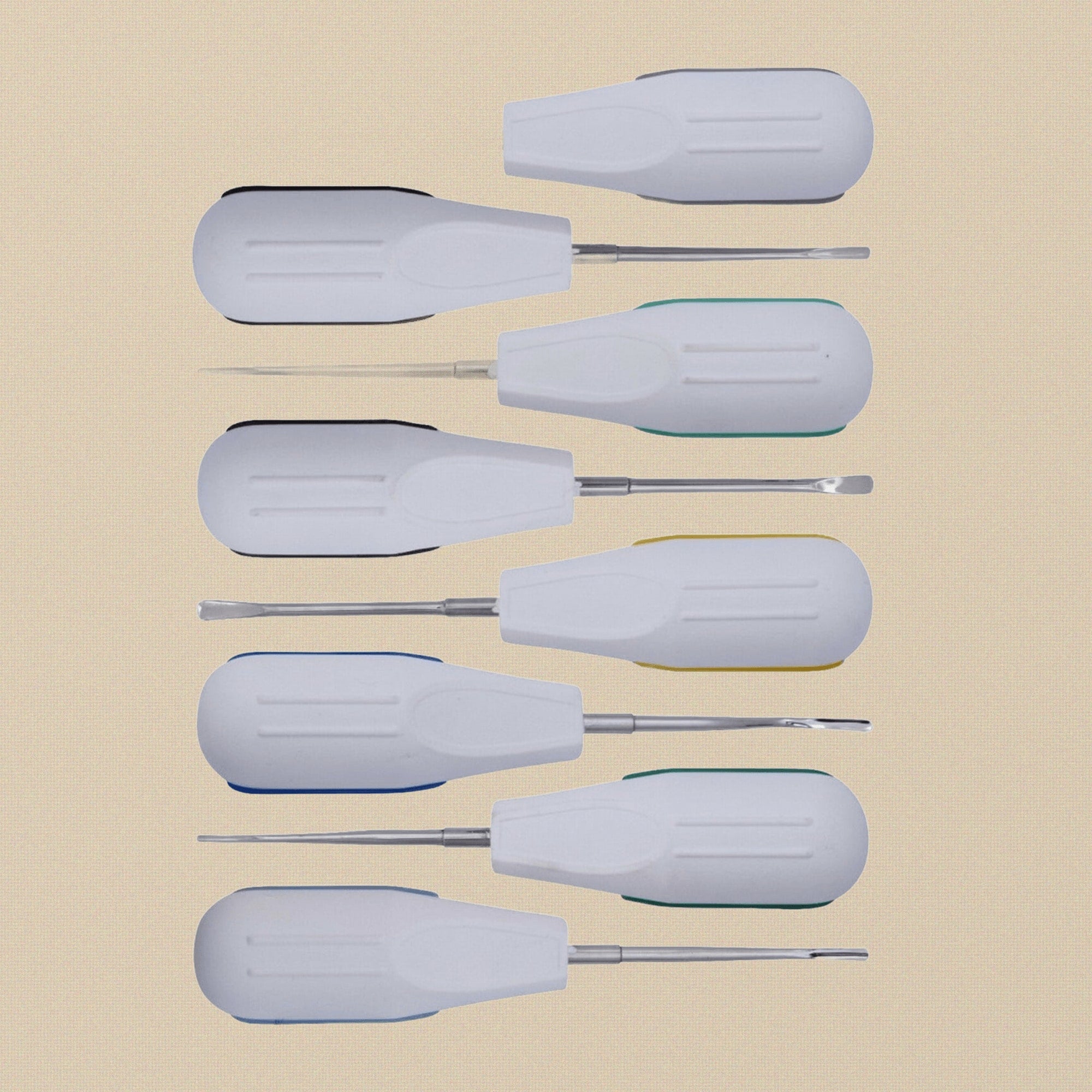 Precision Elevator & Lever Set, 8-Piece Surgical Steel, in Faux Leather Case | Surgical Instruments | Toolsmith Ltd UK