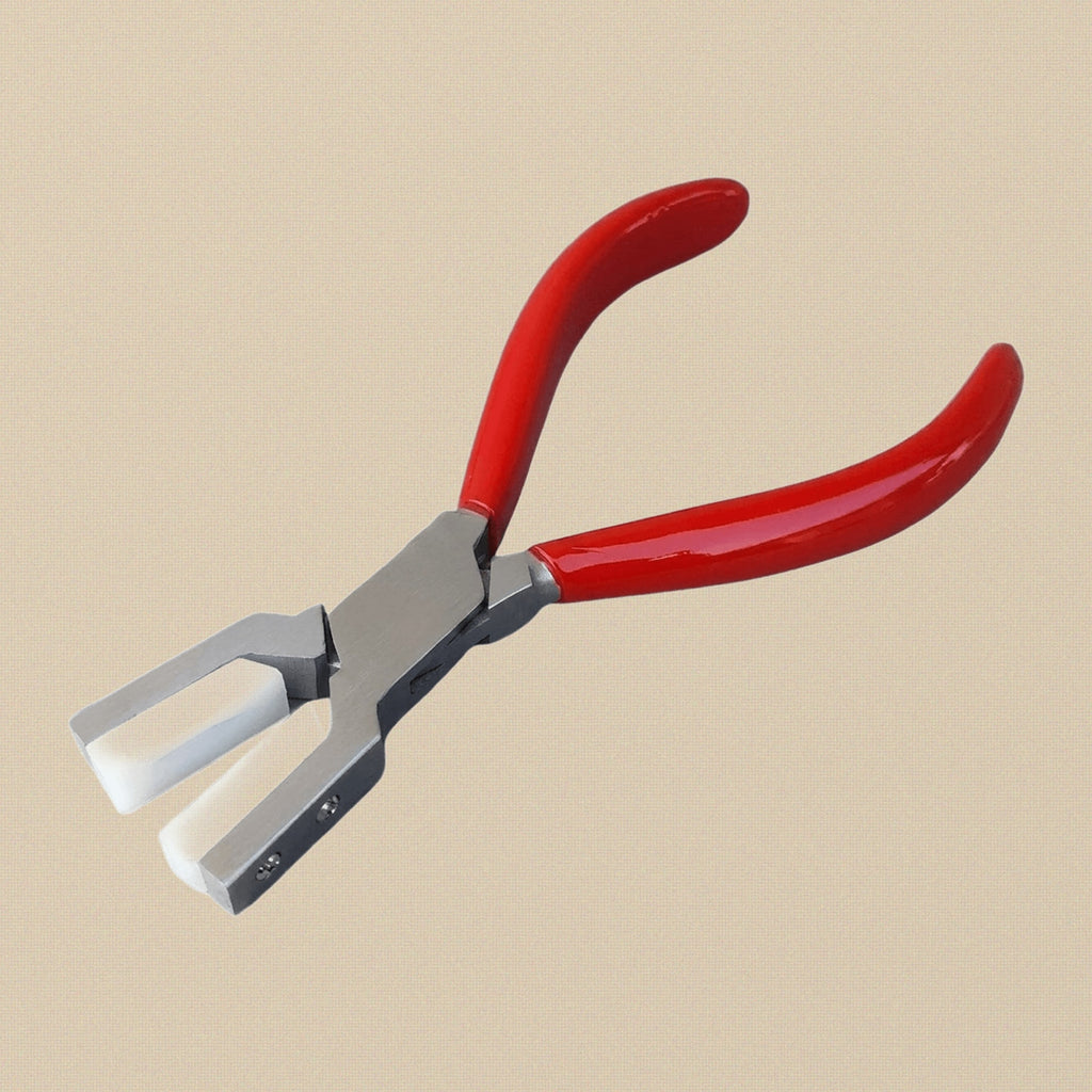 Ring Holding Pliers with Parallel Nylon Jaws, 14.3 cm, Jewellery Making and Crafts Tool | Jewellery Making Tools | Toolsmith Ltd UK
