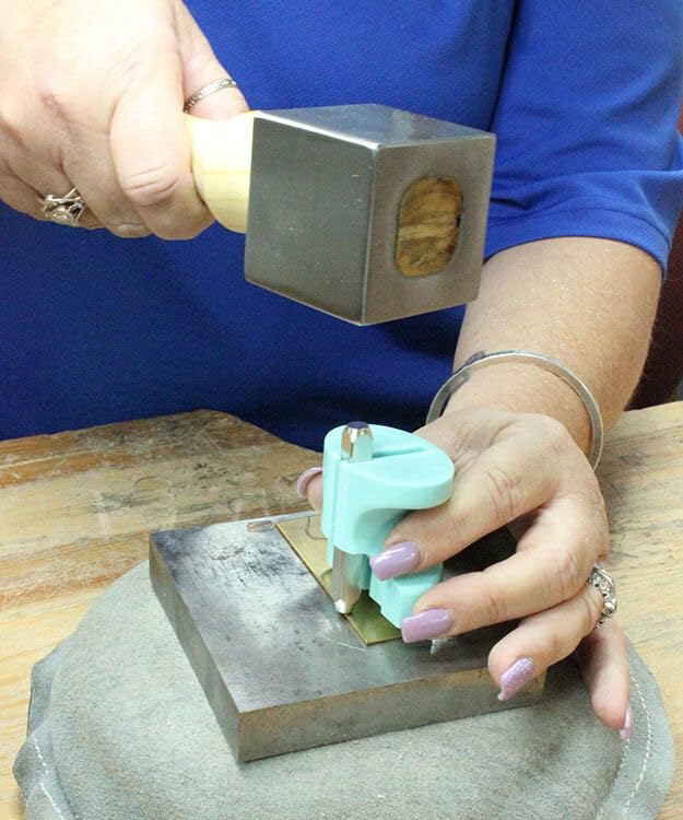 Unique Square Head Stamping Hammer, 1.75 LB, Jewellery Making Forming Tool, 8" Length Mallet | Jewellery Making Tools | Toolsmith Ltd UK