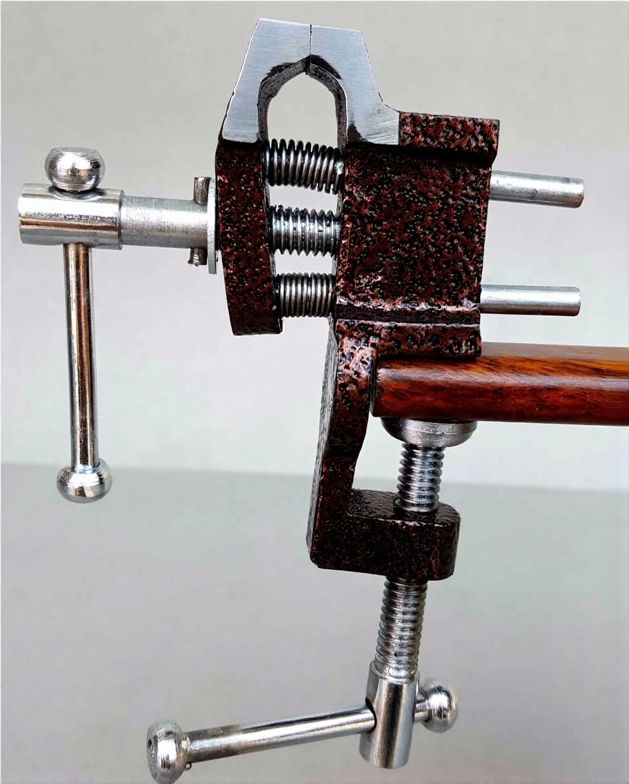 Professional Mini Anvil Bench Clamp with 1" Jaws, Cast Iron, Precision Jewellery Making Tool | Jewellery Making Tools | Toolsmith Ltd UK