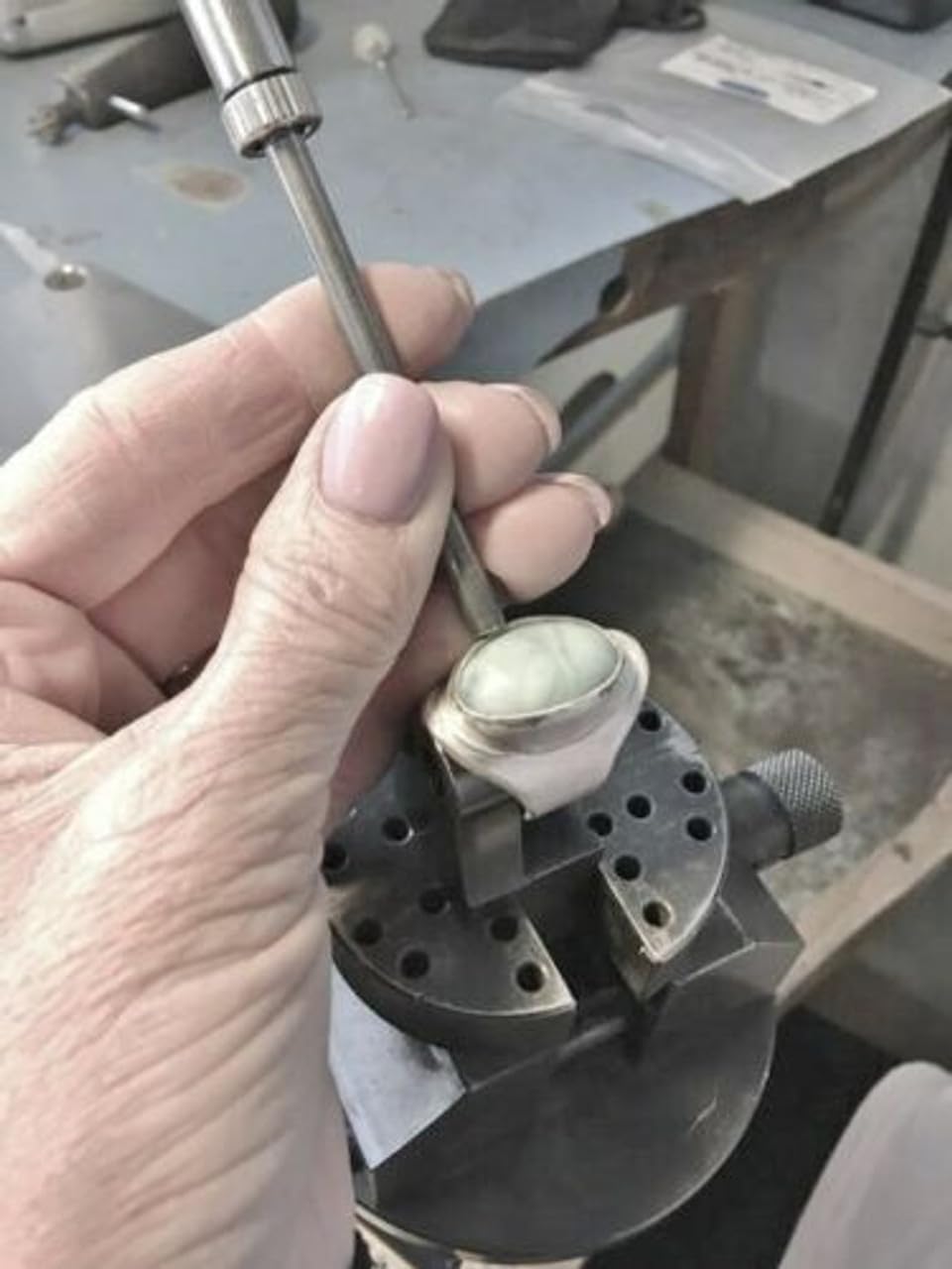Sliding Hammer with Interchangeable Heads for Forming, Punching, Riveting, Stone Setting, Professional Jewellery Making Tool Set | Jewellery Making Tools | Toolsmith Ltd UK