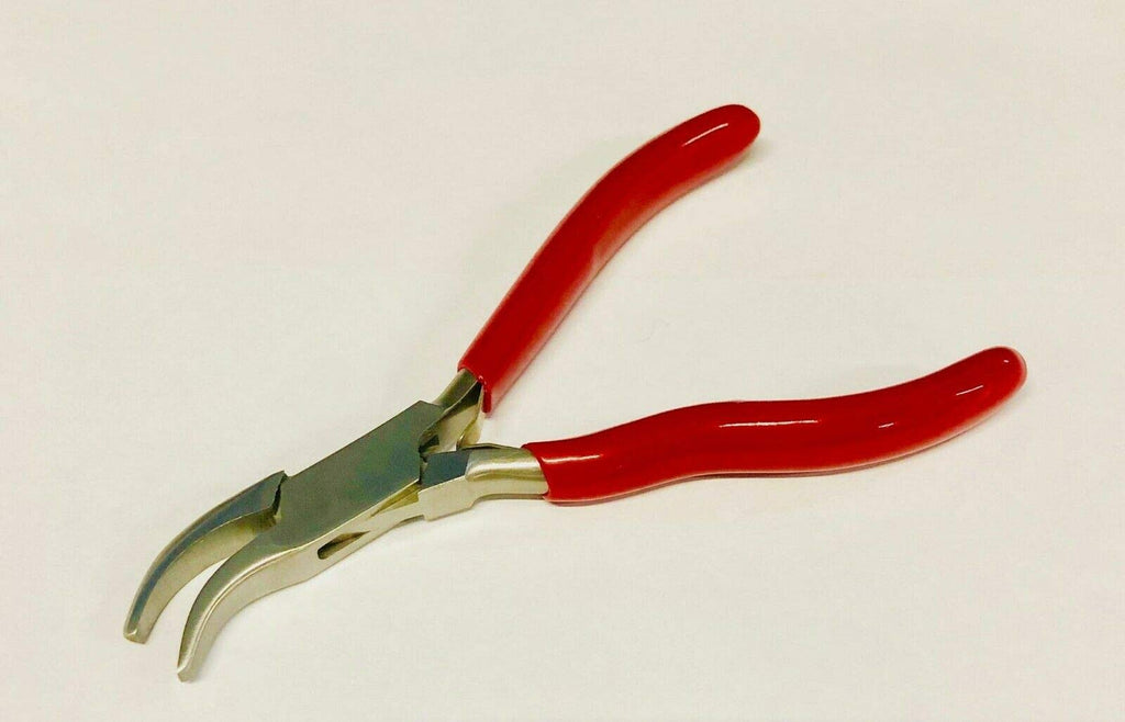 Side Bent Nose Pliers with PVC Grips, 5 Inch, Beading Jewellery Fishing Crafts Tool | Jewellery Making Tools | Toolsmith Ltd UK