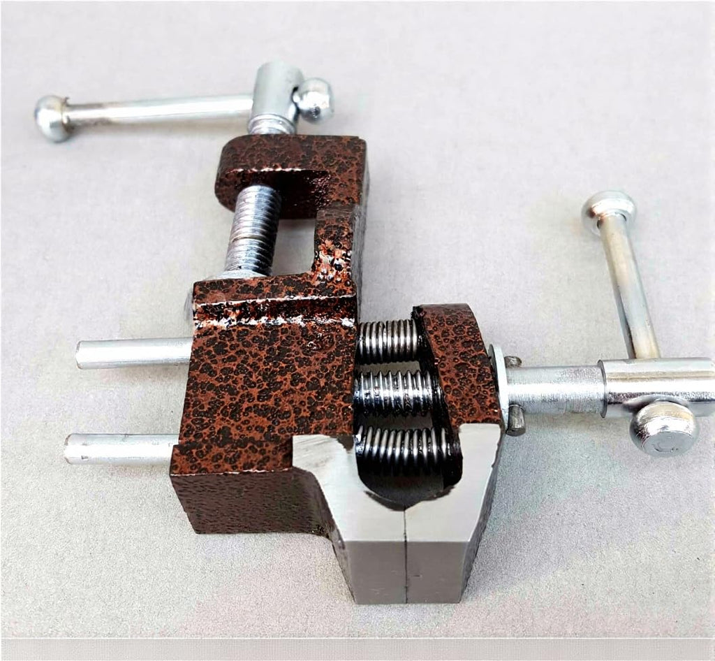 Professional Mini Anvil Bench Clamp with 1" Jaws, Cast Iron, Precision Jewellery Making Tool | Jewellery Making Tools | Toolsmith Ltd UK