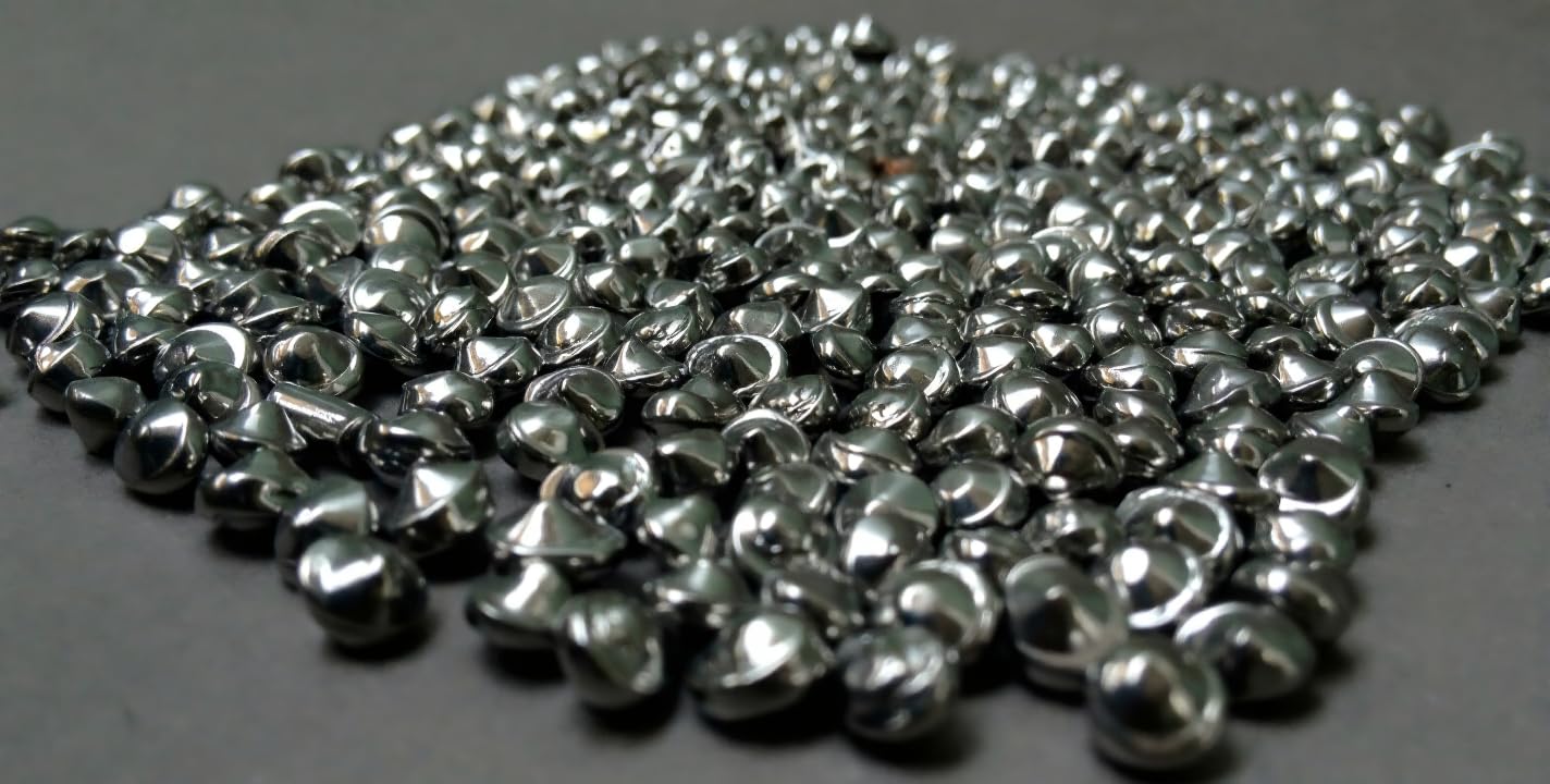 Stainless Steel Ball Cones Tumbling Media, 1/8 Inch Shot for Tumbler, 0.5 KG, Polishing and Finishing, Jewellery Crafts etc | Jewellery Making Tools | Toolsmith Ltd UK