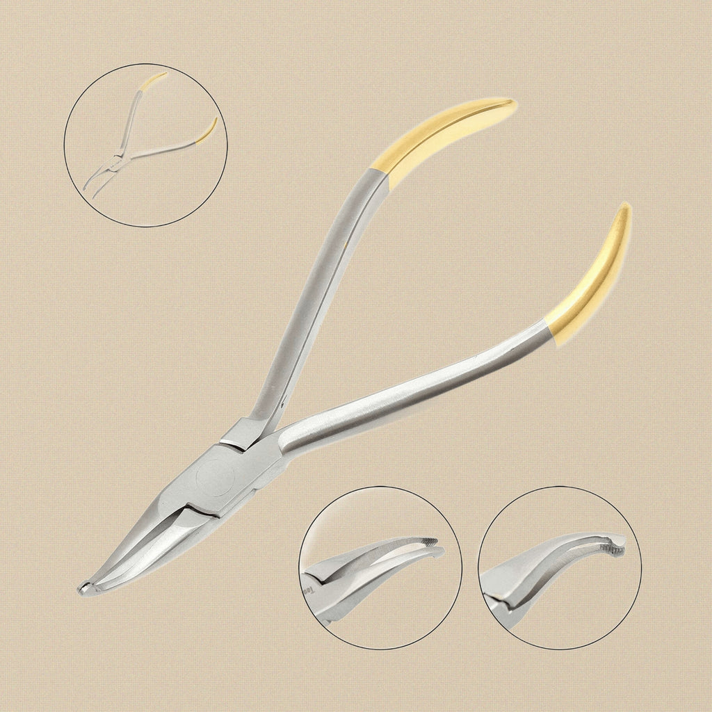 Howe Utility Pliers with Curved Jaws, 14 cm Stainless Steel | Utility Pliers | Toolsmith Ltd UK