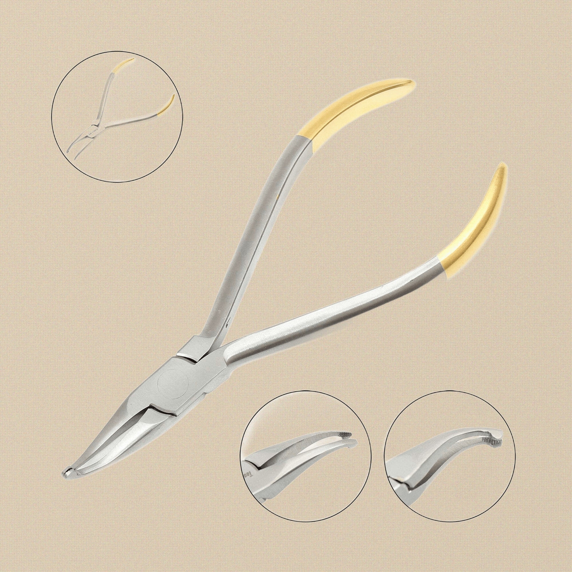 Howe Utility Pliers with Curved Jaws, 14 cm Stainless Steel | Utility Pliers | Toolsmith Ltd UK
