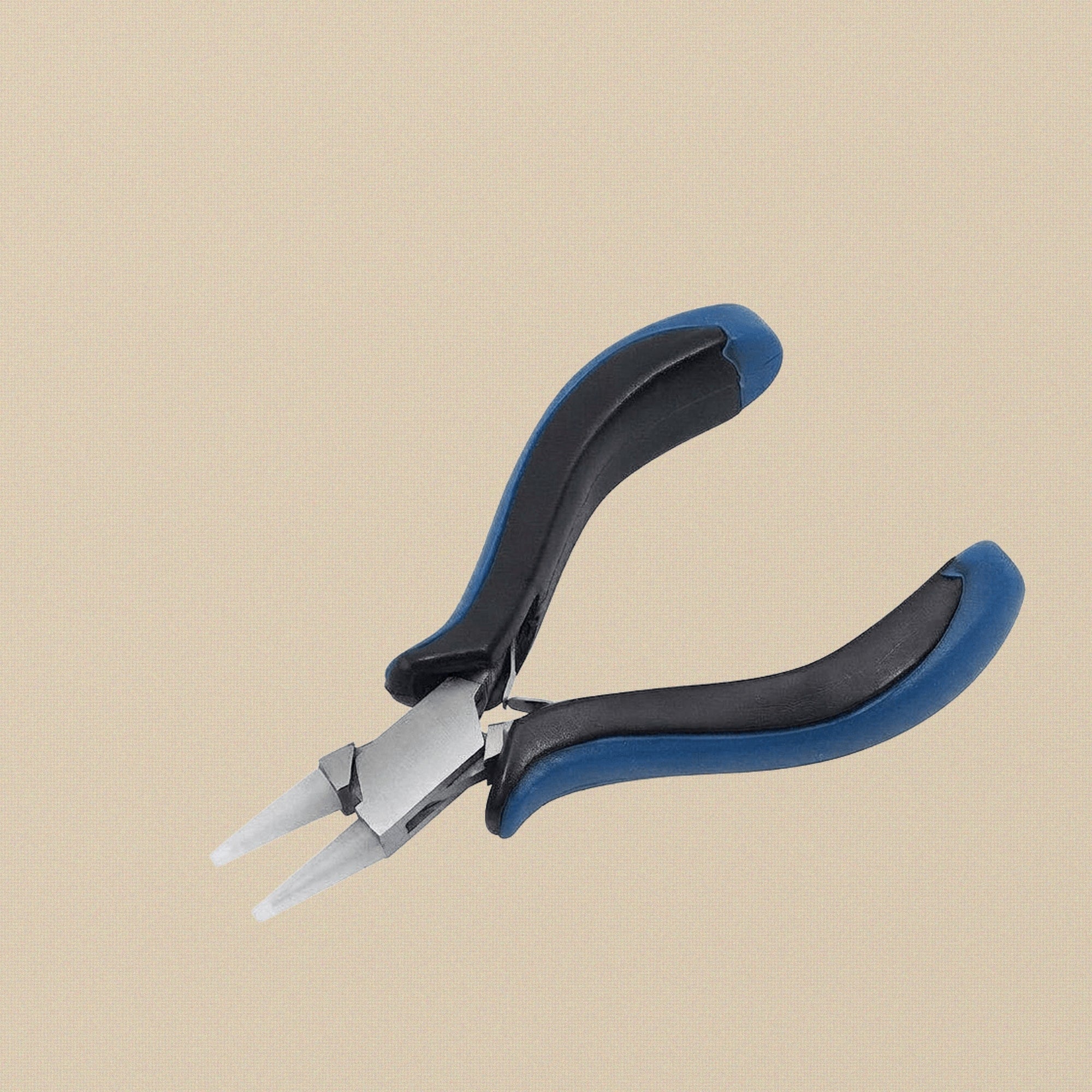 Ergonomic Round Nose Pliers, Double Nylon Jaw, Premium Stainless Steel, 5 Inch, Jewellery Beading Wire Wrapping Crafts Tool | Jewellery Making Tools | Toolsmith Ltd UK