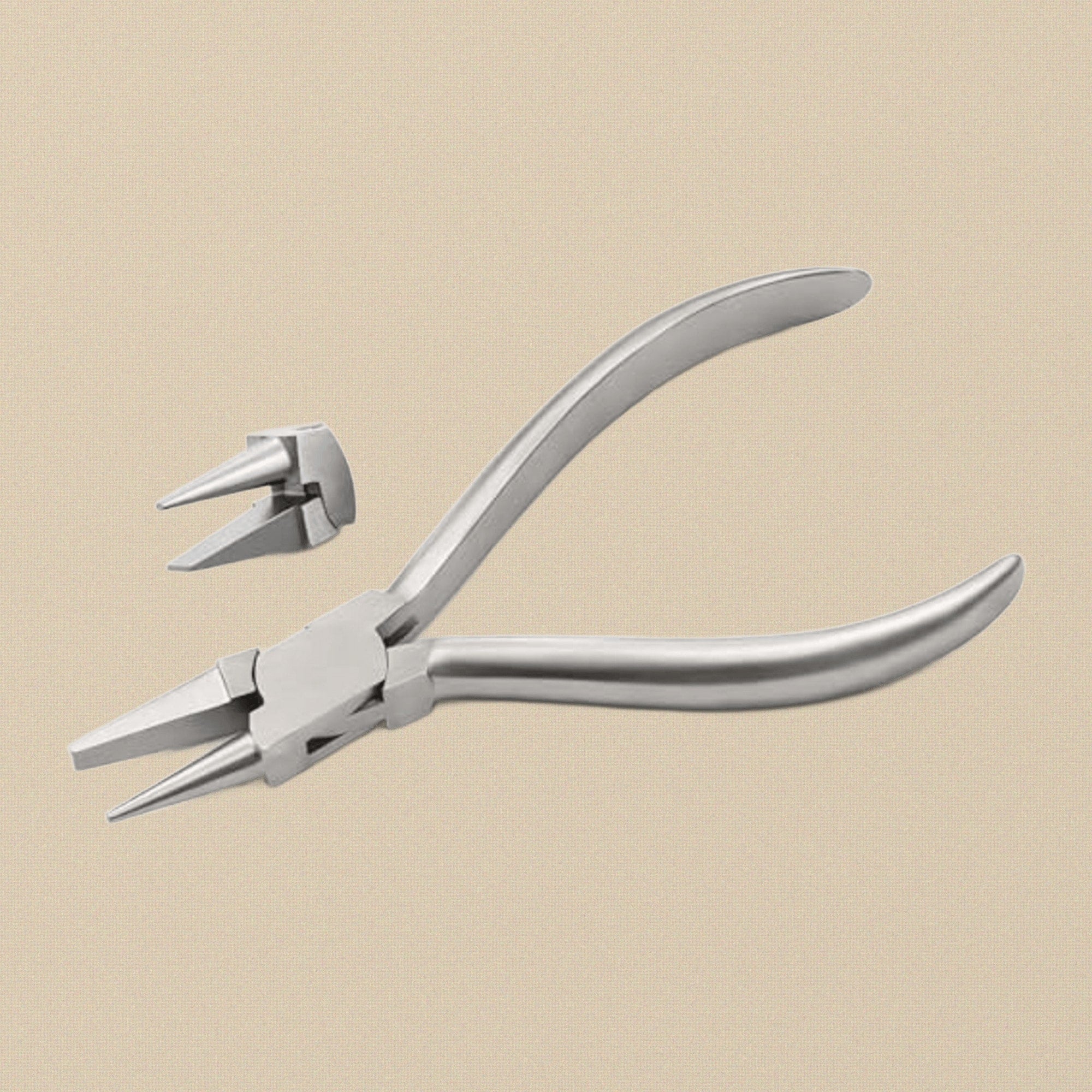 Round and Flat Nose Combination Pliers, 140 mm, with Polished Steel Handles | Pliers | Toolsmith Ltd UK