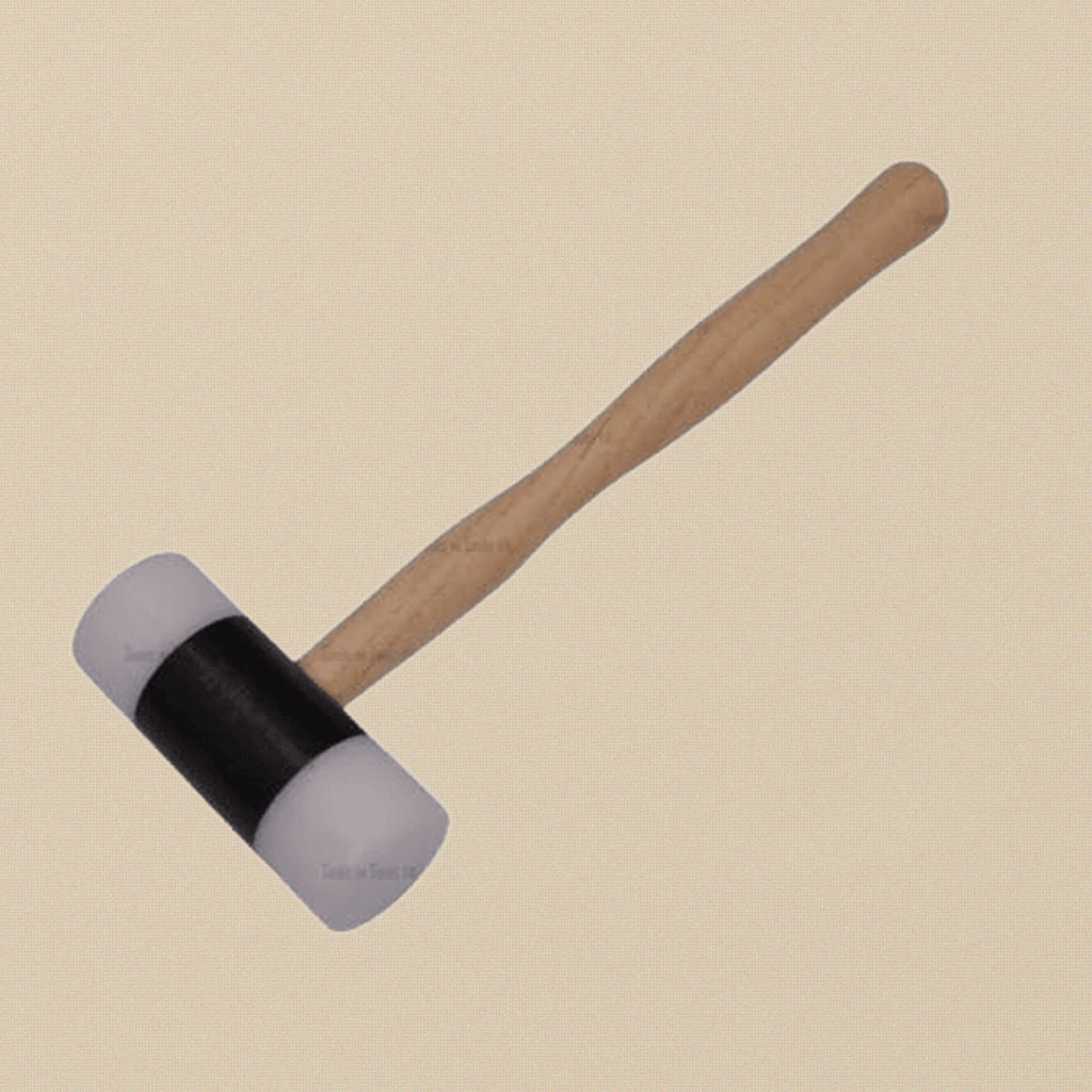 Nylon Head Mallet, 1.50" Diameter, Wooden Handle, Multi-Purpose Jewelry Making Tool | Jewellery Making Tools | Toolsmith Ltd UK