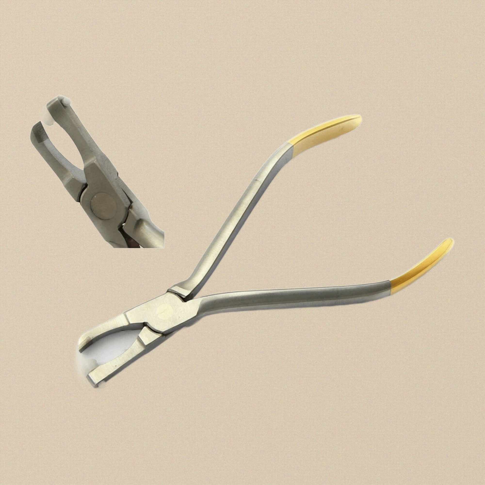 Posterior Band & Bracket Removing Pliers, 13 cm, with Gold-Plated Handles | Band Removing Pliers | Toolsmith Ltd UK