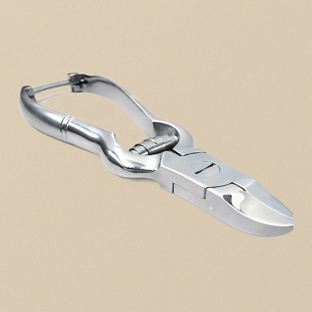 Premium Toe Nail Clippers, Stainless Steel Chiropody Pedicure Nippers with Smooth Handles, Mirror Finish, 14 cm | Beauty & Nail Tools | Toolsmith Ltd UK