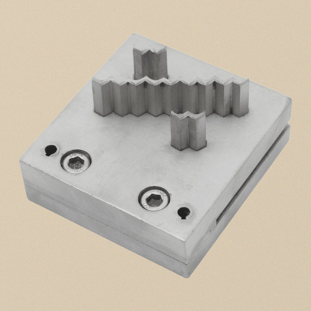 Steel Disc Cutter, 3 Wave/Zigzag Shape Punch, for Jewellery Making Stamping Blanks | Jewellery Making Tools | Toolsmith Ltd UK