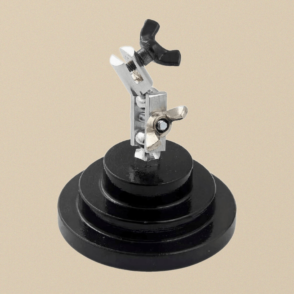 Heavy Duty Third Hand Base Helping Hand Tool with Tweezer Holder, Hands Free Soldering for Jewellery Bench Work | Jewellery Making Tools | Toolsmith Ltd UK