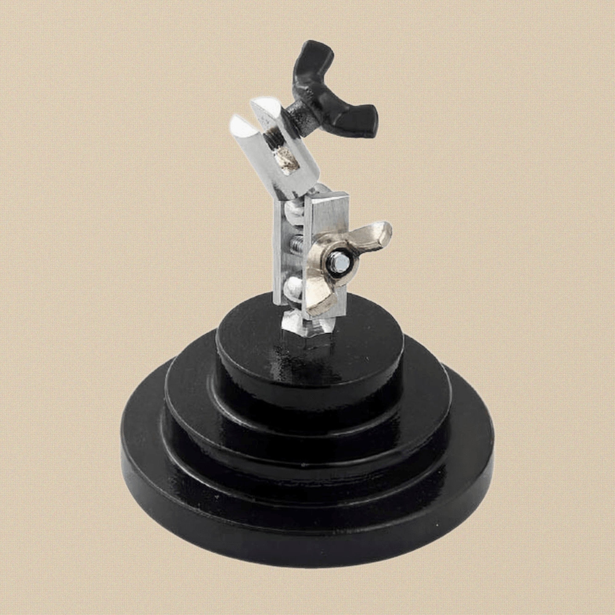 Heavy Duty Third Hand Base Helping Hand Tool with Tweezer Holder, Hands Free Soldering for Jewellery Bench Work | Jewellery Making Tools | Toolsmith Ltd UK