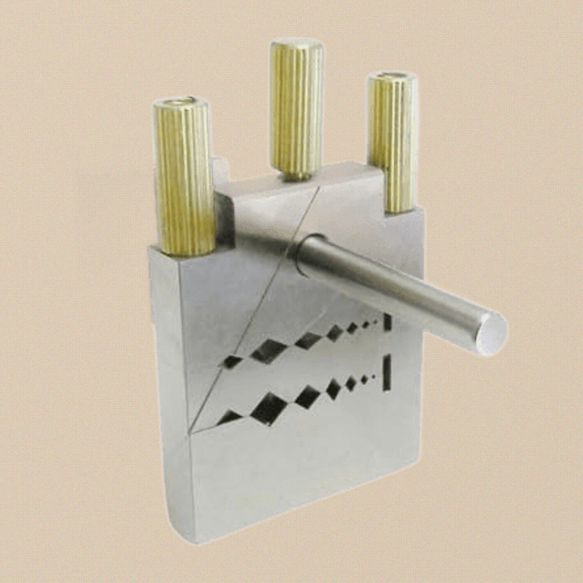 Precision Metal Chenier Miter Jig Vise, Filing Block with Multiple Angles, Tube Cutter with Brass Knobs | Jewellery Making Tools | Toolsmith Ltd UK
