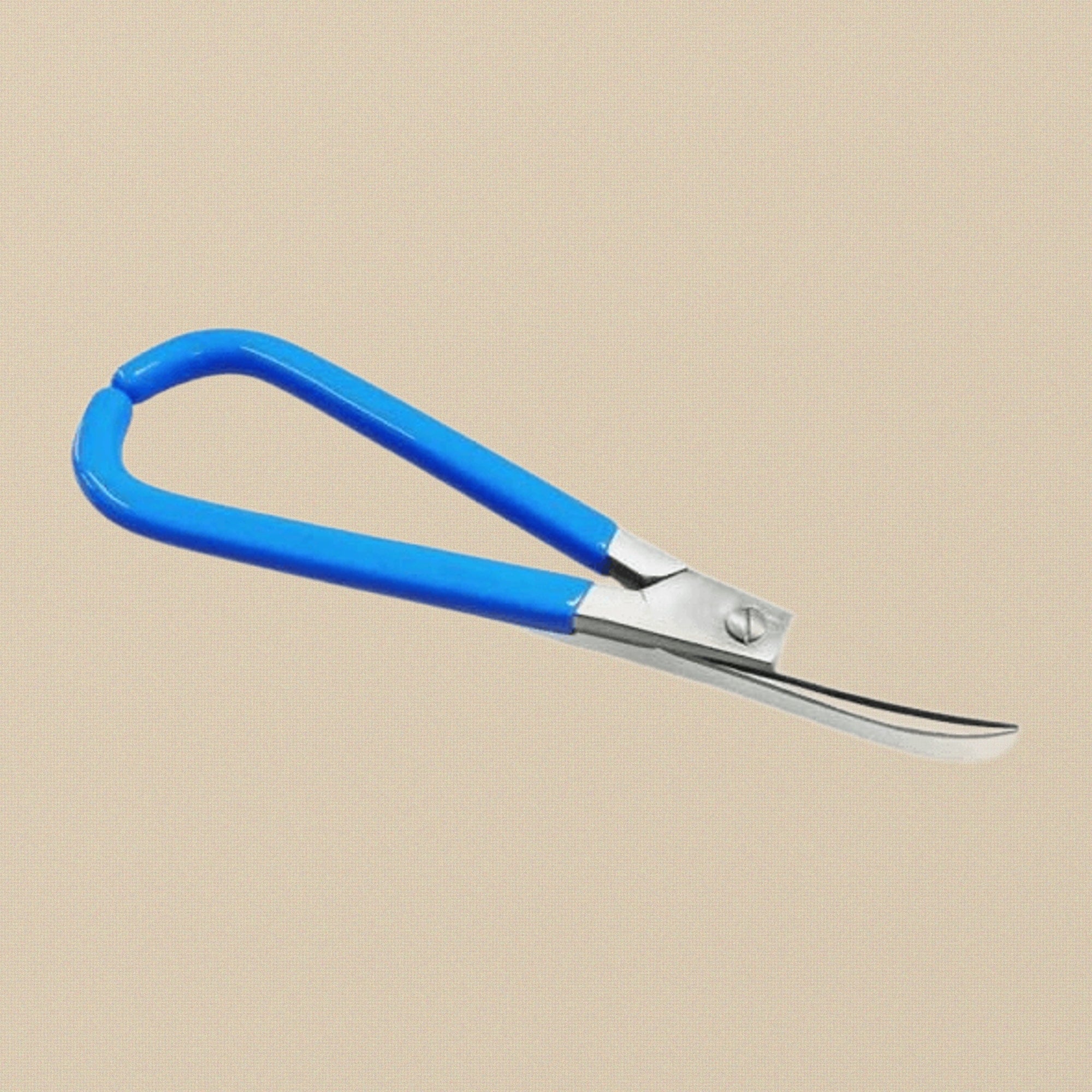 Jewellers Shears/ Scissors, 17.8 cm Curved Blade, PVC Handle, Metal Snips | Jewellery Making Tools | Toolsmith Ltd UK