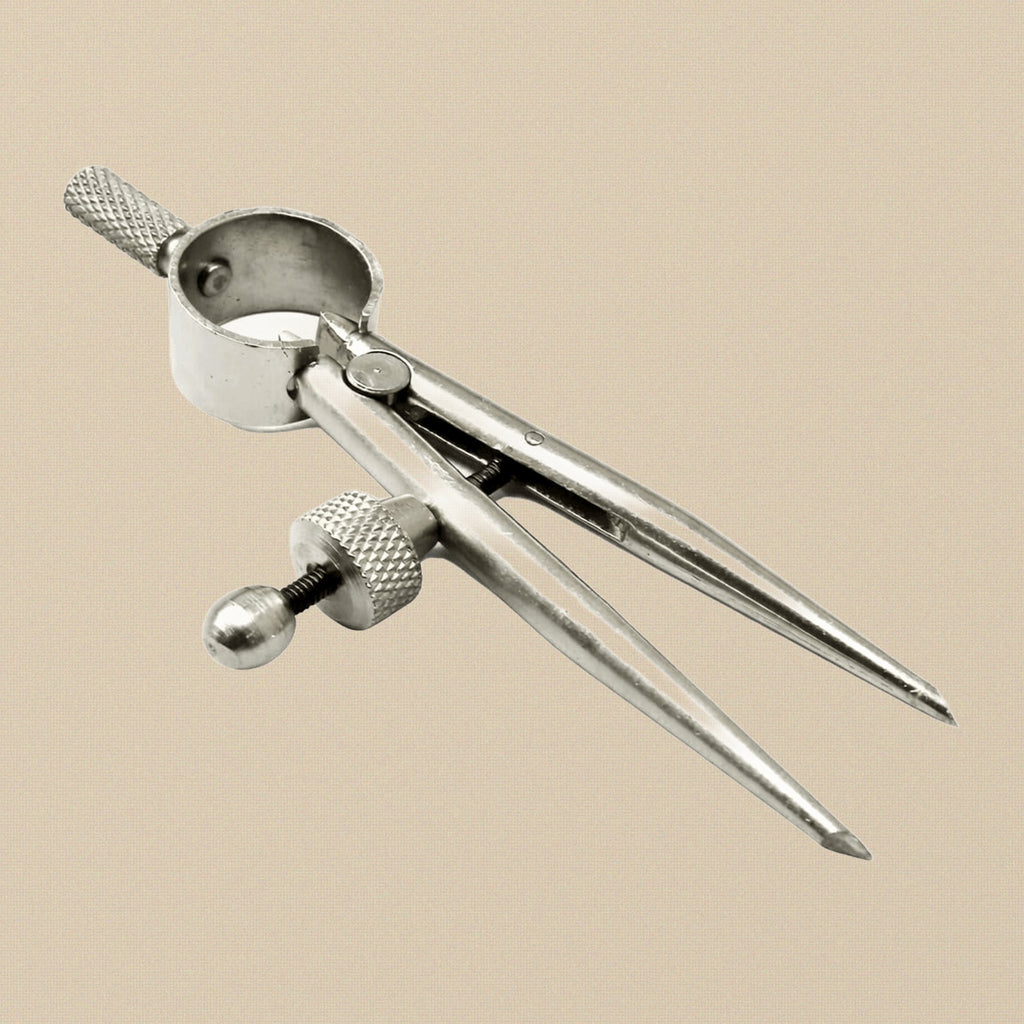 Mini Spring Divider Caliper, Round Leg Compass Layout Tool for Jewellery and Hobby | Jewellery Making Tools | Toolsmith Ltd UK