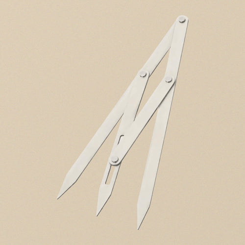 3 Point Microblading Measuring Calipers, Stainless Steel, Eyebrow SPMU Permanent Makeup Tool, Phi Ratio Golden Proportion Divider | Beauty & Nail Tools | Toolsmith Ltd UK