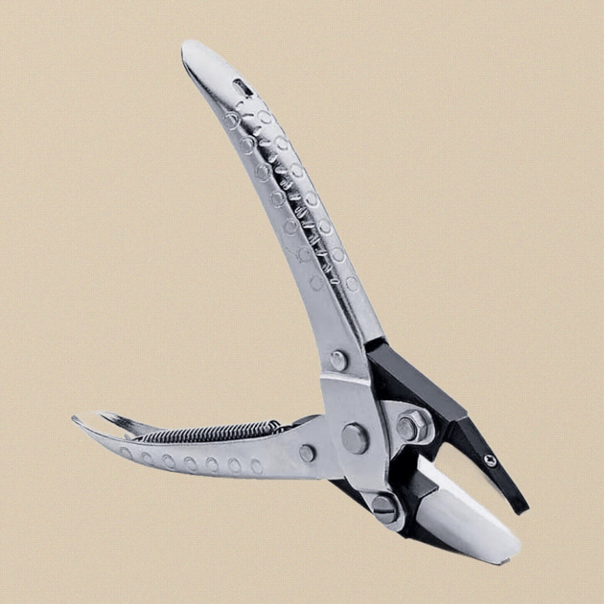 Parallel Action Nylon Jaws Flat Nose Pliers, 140 mm, with Extra Jaws, for Jewellery and Crafts | Jewellery Making Tools | Toolsmith Ltd UK