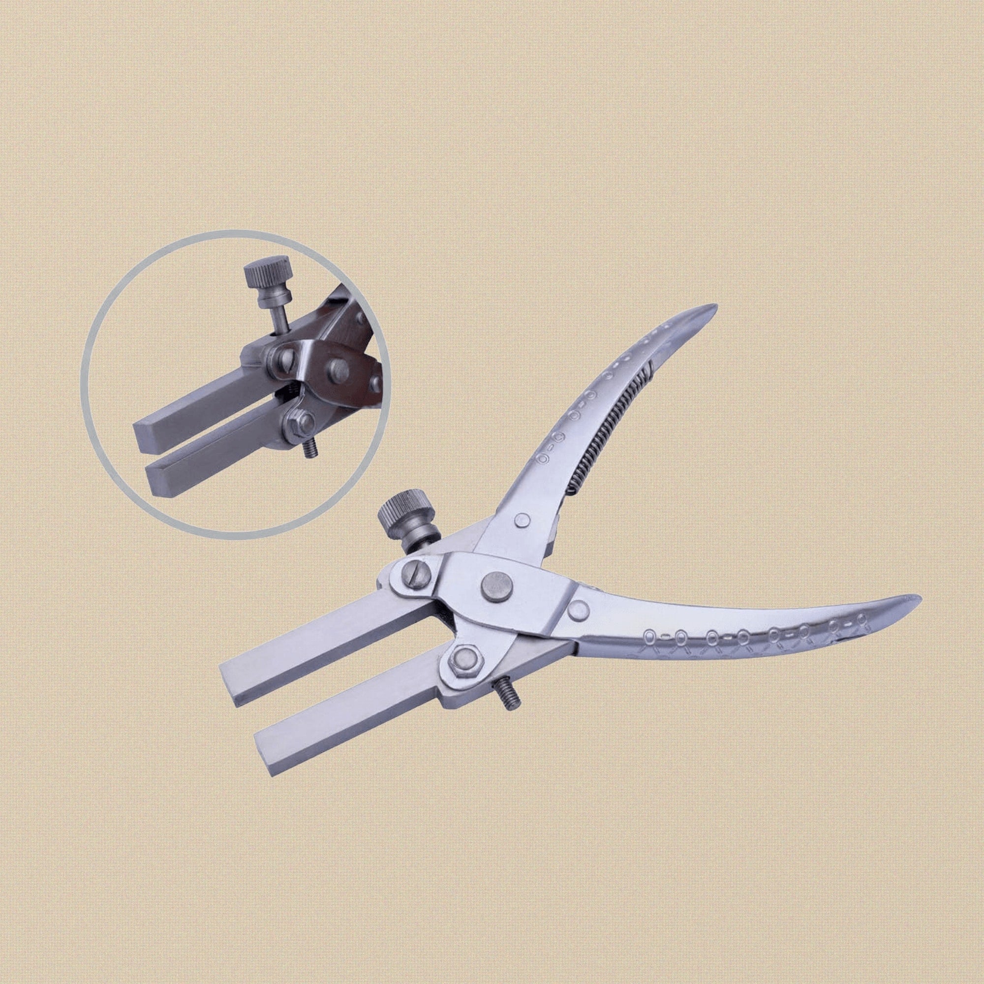 Parallel Action Square Bail Making Pliers with Jaw Stop, 8mm and 8mm, 6-Inch Jewellery Tool | Jewellery Making Tools | Toolsmith Ltd UK