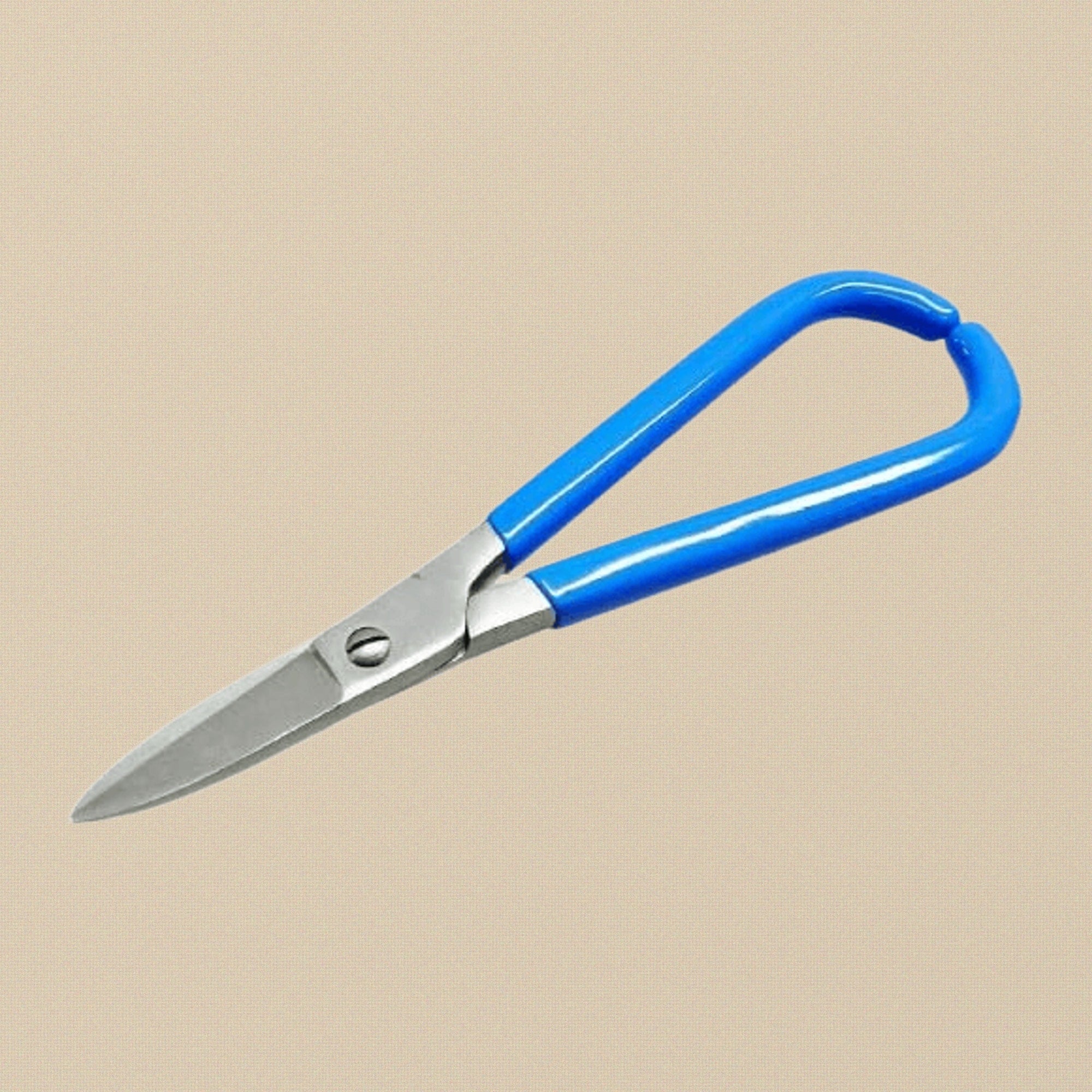 Jewellers Shears, 17.8 cm Straight Blade, PVC Handle, Metal Snips for Jewellery Making | Jewellery Making Tools | Toolsmith Ltd UK