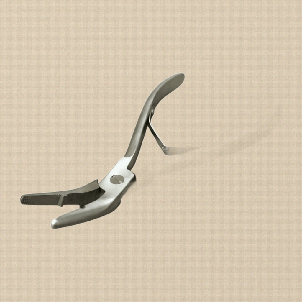 Professional 7 Inch Hair Extension Curved Pliers, Premium Stainless Steel Fitting and Removal Tool | Jewellery Making Tools | Toolsmith Ltd UK