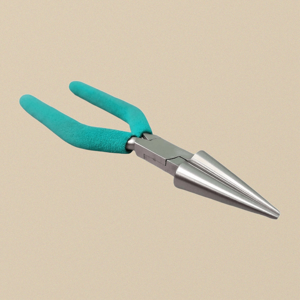 Large Tapered Round Nose Mandrel Pliers, 10 mm - 2 mm, Professional Jewellery Making Looping Tool | Jewellery Making Tools | Toolsmith Ltd UK