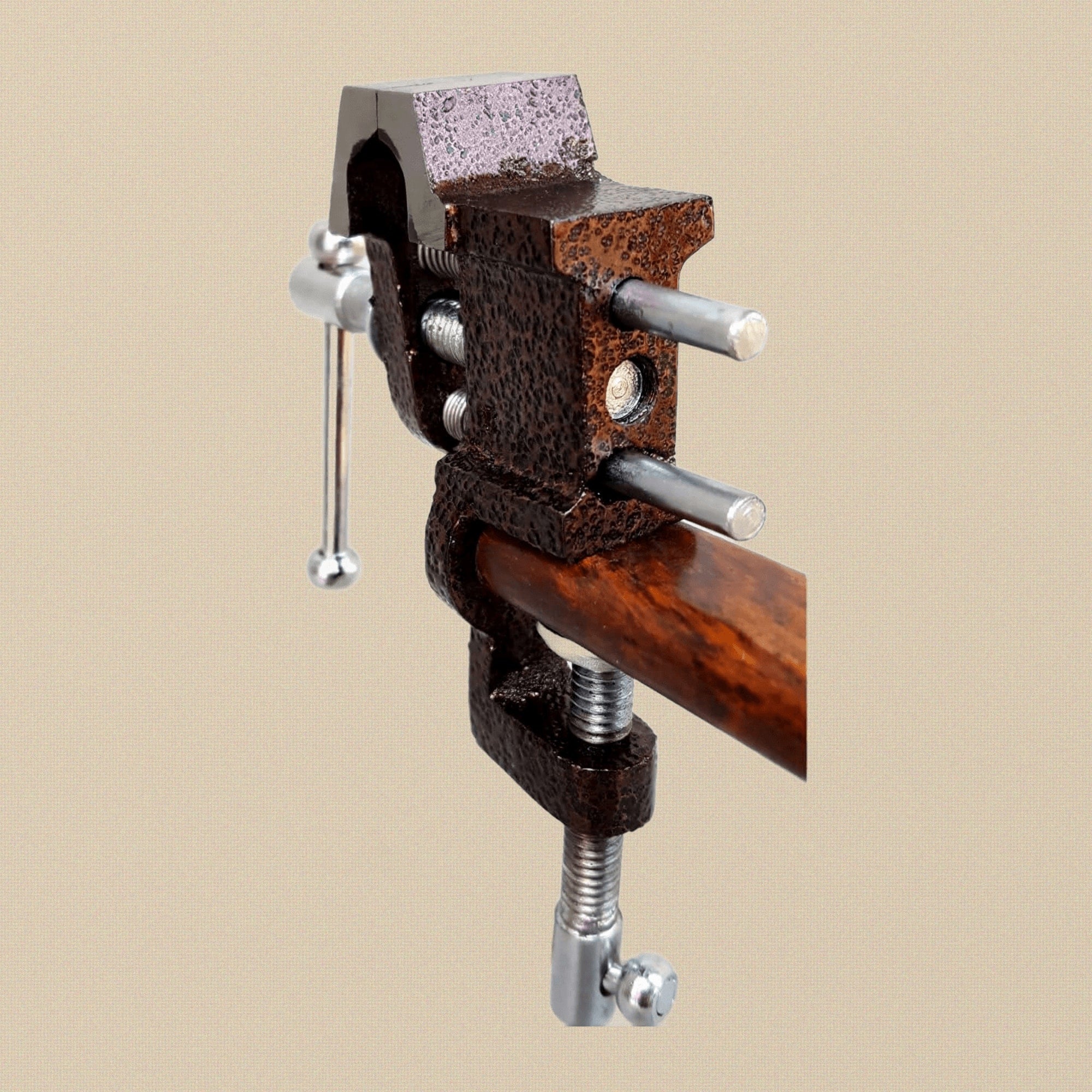 Professional Mini Anvil Bench Clamp with 1" Jaws, Cast Iron, Precision Jewellery Making Tool | Jewellery Making Tools | Toolsmith Ltd UK
