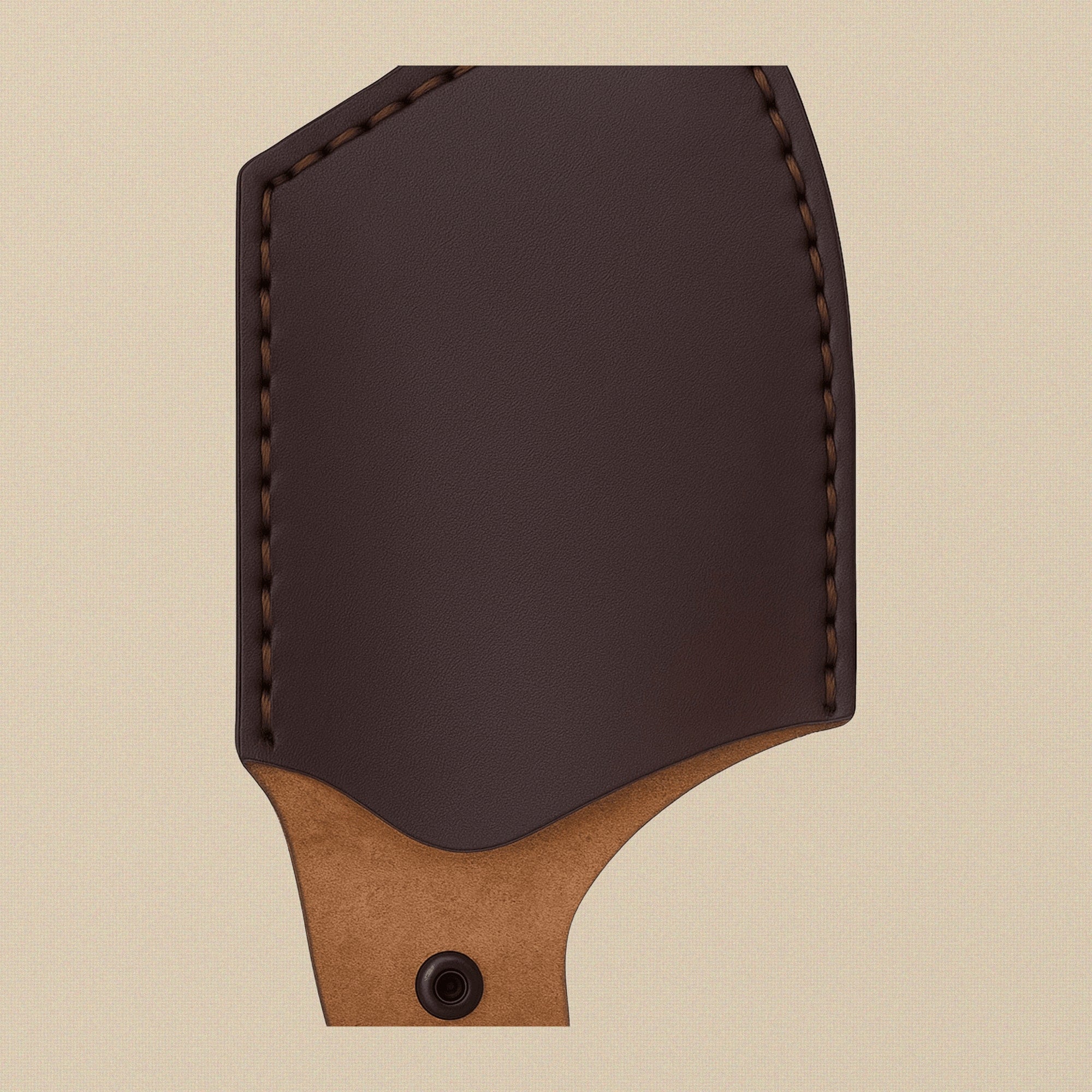 Damascus Steel Hatchet, 190mm, with Exotic Wood Handle and Leather Sheath | Hatchet | Toolsmith Ltd UK