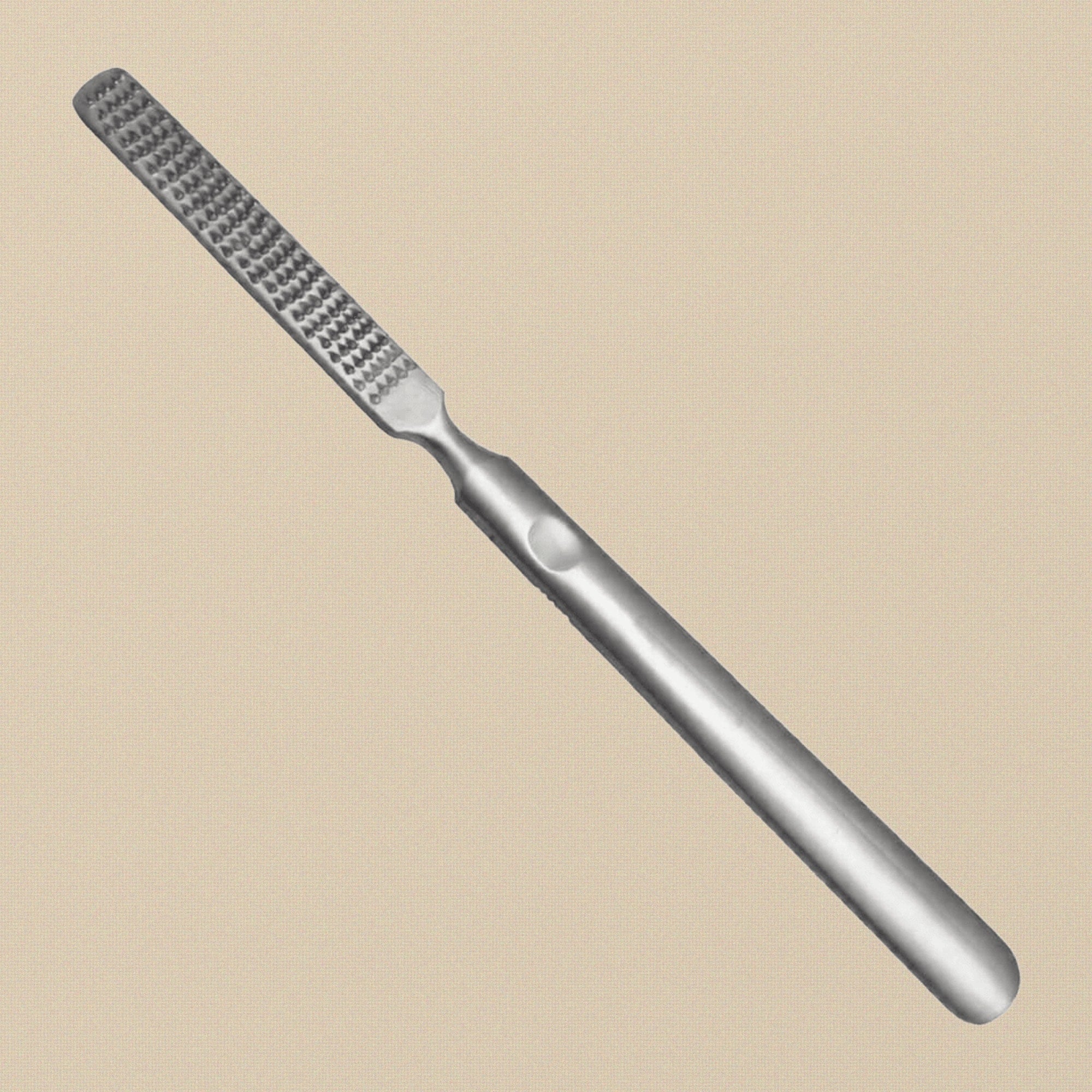 Double Sided Chiropody Foot File Nail Rasp, Pedicure Hard Dry Skin Remover, Stainless Steel, 7 Inch | Beauty & Nail Tools | Toolsmith Ltd UK