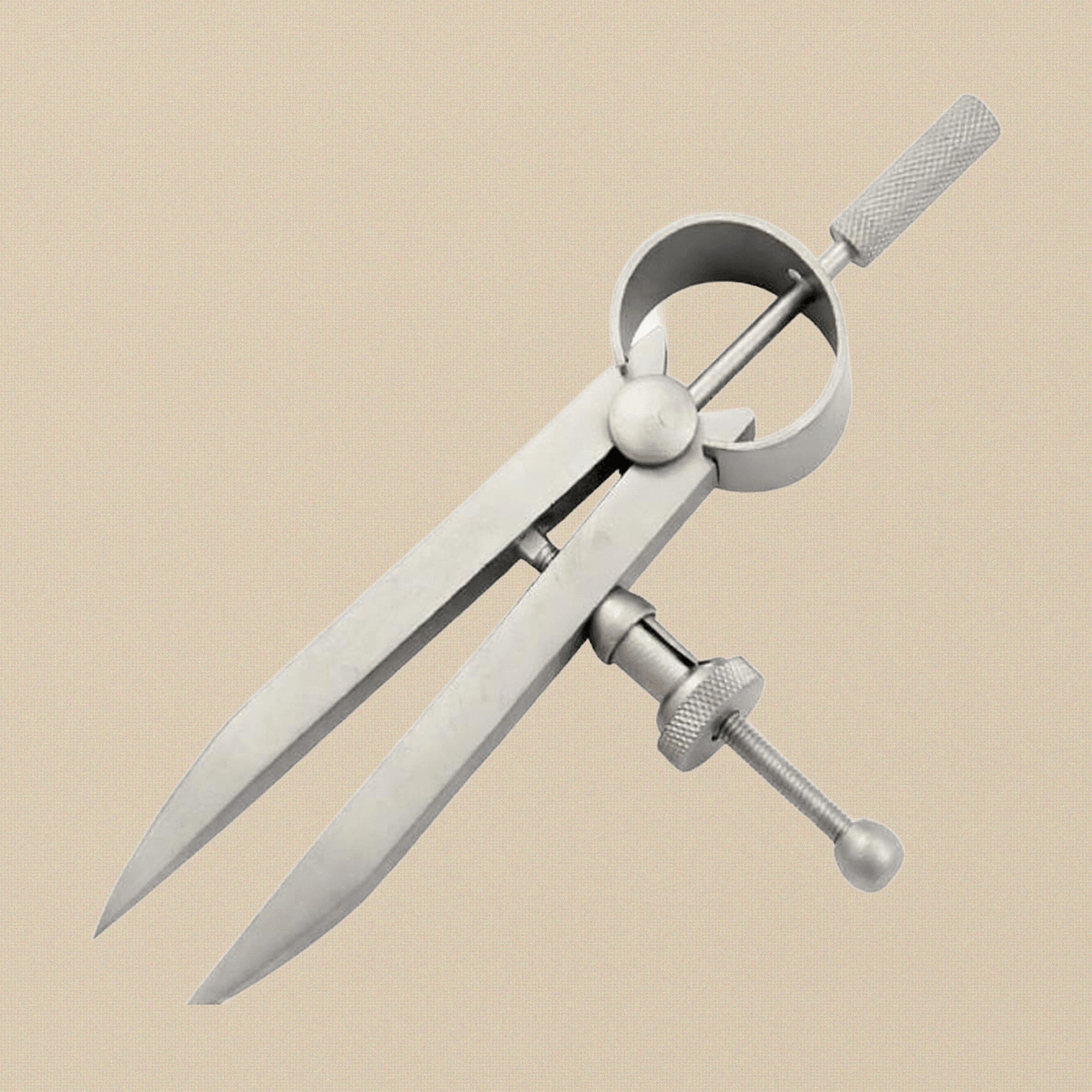 Divider Compass Caliper Gauge, Stainless Steel 4 Inch, Jewellery Marking Center Making Circle Tool | Jewellery Making Tools | Toolsmith Ltd UK