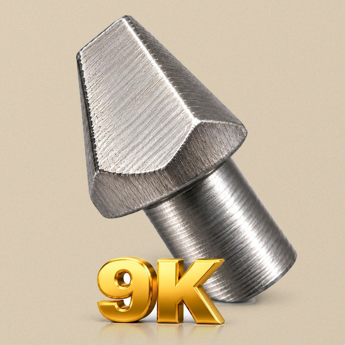 9K punch stamp for the jewellery marking pliers, stainless steel