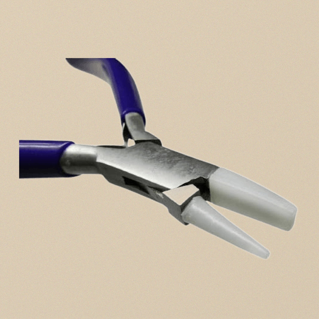 Round and Flat Nose Pliers with Replaceable Nylon Jaws, Jewellery Bead Wire Work Forming Tool | Jewellery Making Tools | Toolsmith Ltd UK