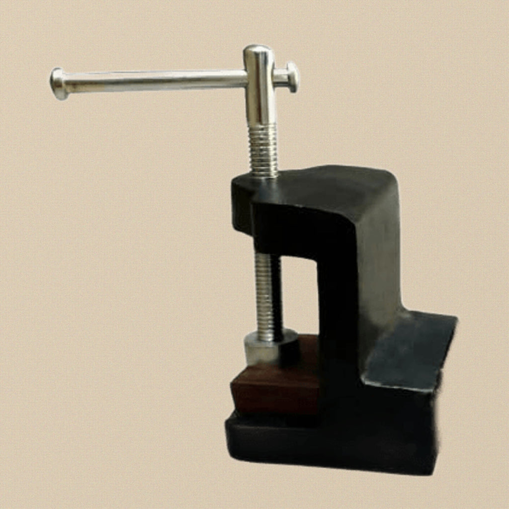 Combination Jewellery Making Bench Pin with Anvil Peg Clamp, Premium Multi Purpose Tool, Wood and Steel | Jewellery Making Tools | Toolsmith Ltd UK
