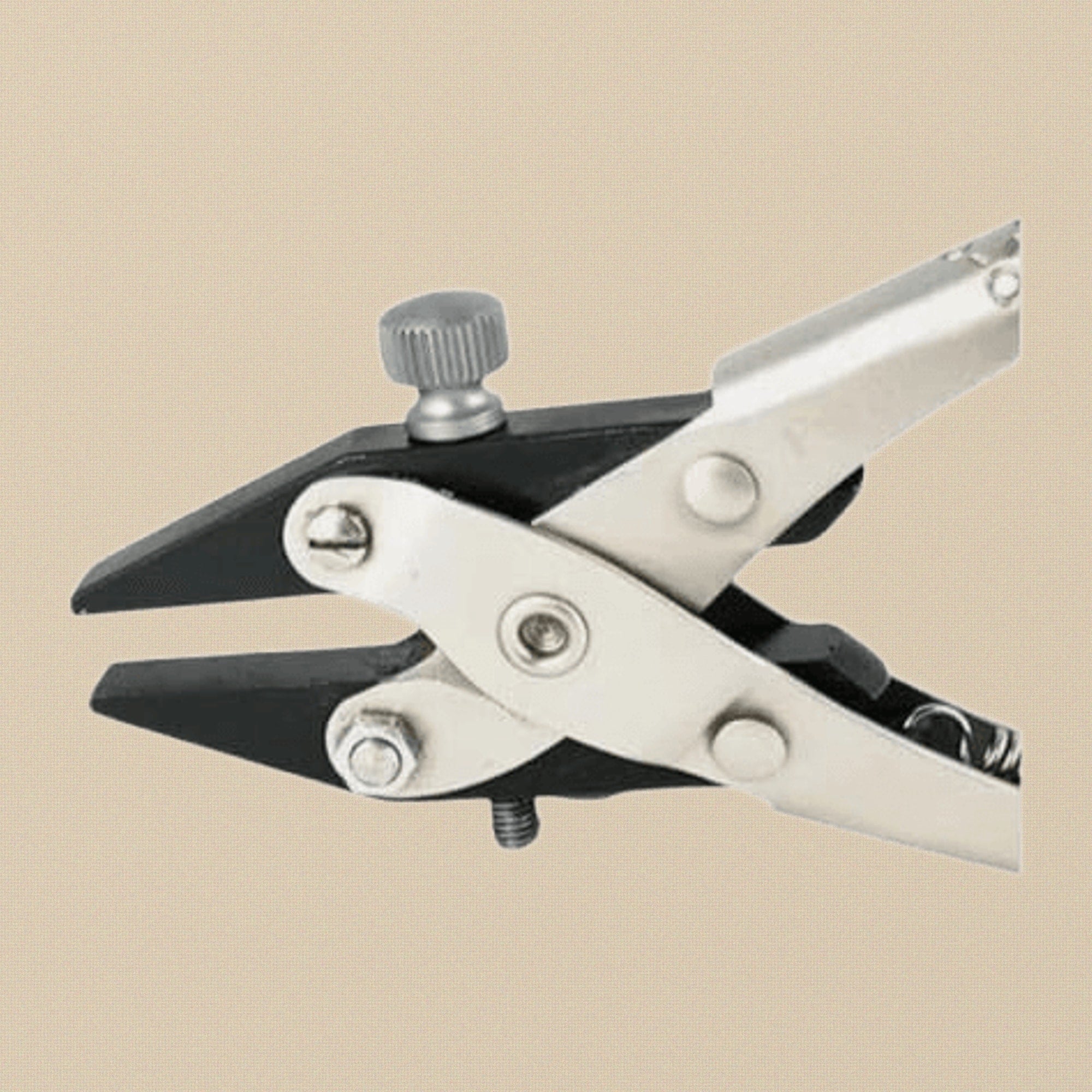 160 mm Parallel Action Pliers with Adjustable Screw, Flat Nose, Smooth Jaws for Jewellery Making and Crafts | Jewellery Making Tools | Toolsmith Ltd UK
