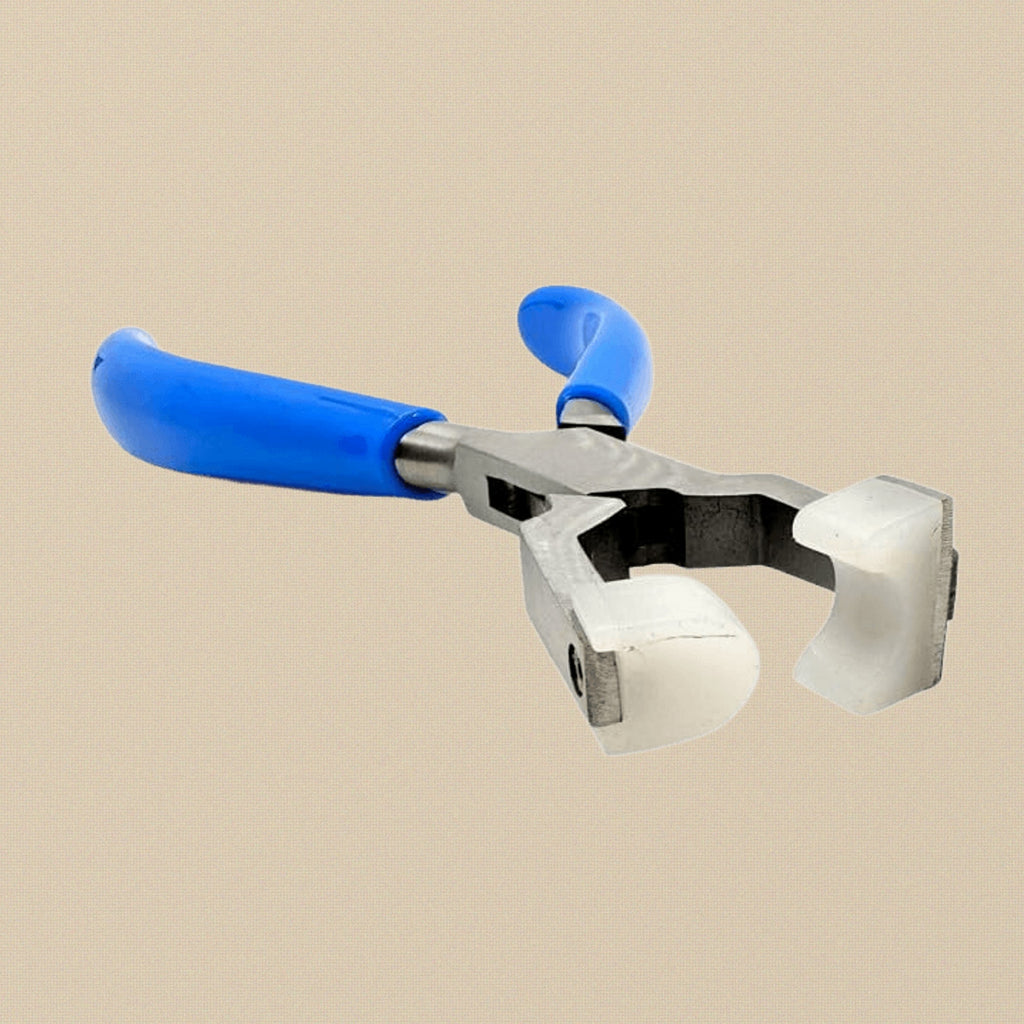 Deep Nylon Jaw Forming Pliers, Concave Convex Design for Jewellery Making, Metal Strip and Wire Bending | Jewellery Making Tools | Toolsmith Ltd UK
