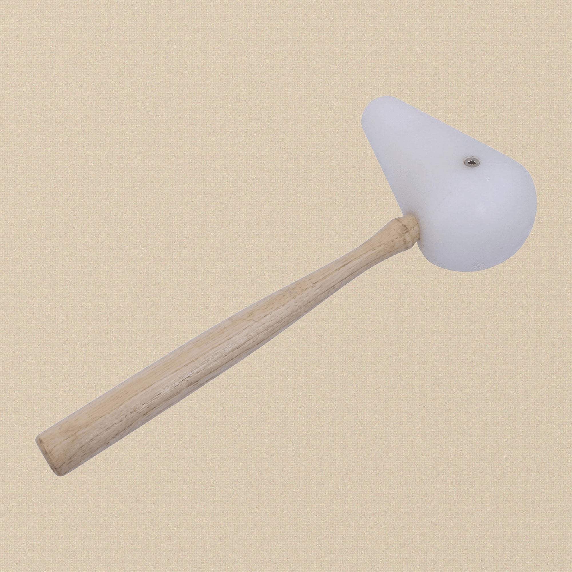 Teflon Domed Pear Shaped Mallet, 12.7 cm Head, Forming Dapping Repousse Hammer | Jewellery Making Tools | Toolsmith Ltd UK