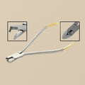 Safety Hold End Cutters with Gold-Plated Handles for Flush Wire Cutting, 13 cm | Cutters | Toolsmith Ltd UK
