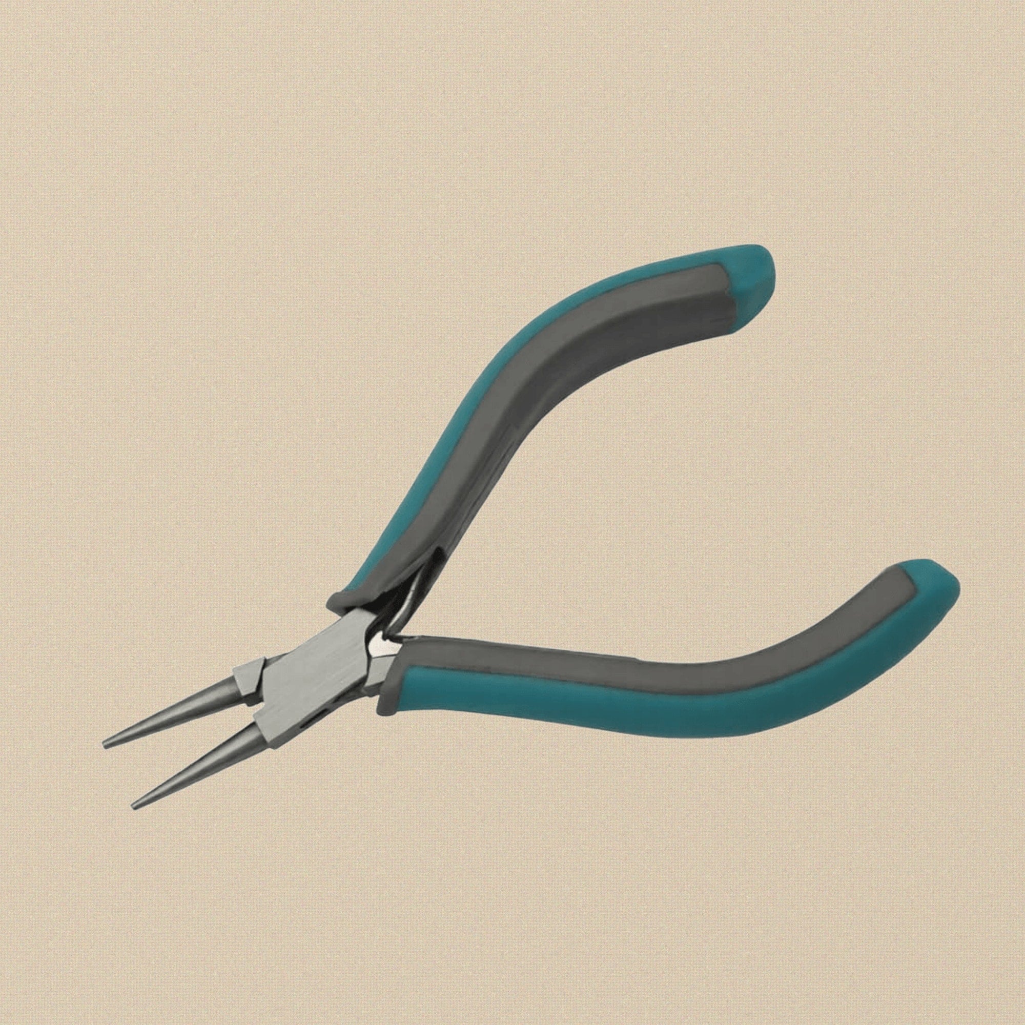 Round Nose Pliers, 4.75 Inch, Stainless Steel, Slim Ergonomic Two Toned Grips, Phthalate Free, Jewellers Hobby Tool | Jewellery Making Tools | Toolsmith Ltd UK