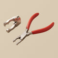 Special Prong Lifting Pliers, 130mm Length, 5.3mm Jaw Length, PVC Handles | Jewellery Making Tools | Toolsmith Ltd UK