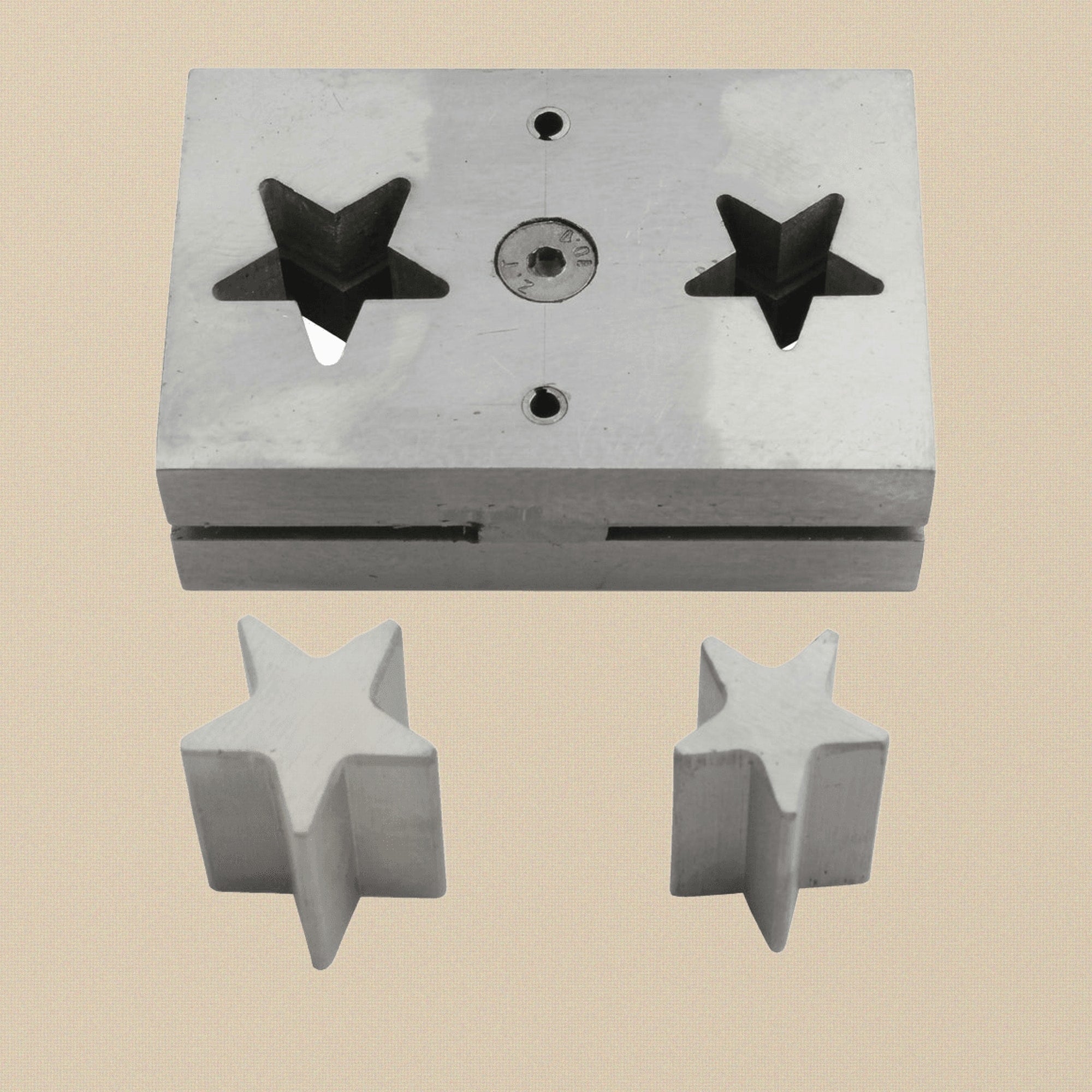 Big Size Star Shape Steel Disc Cutter, Metal Sheet Punch Tool, 2-Piece Jewellery Making Set | Jewellery Making Tools | Toolsmith Ltd UK