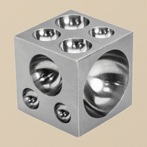 2" Steel Doming Dapping Block/ Die, Jewellery Making, Beading, Metal Shaping Tool | Jewellery Making Tools | Toolsmith Ltd UK