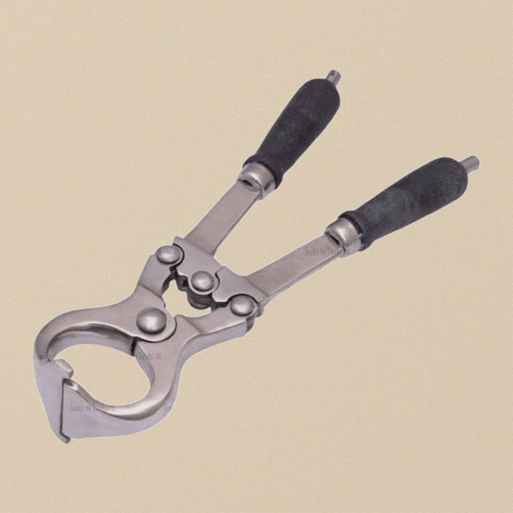 Professional Veterinary Burdizzo Castrator, 12 Inch Bloodless Emasculator Tool for Lamb and Goat | Veterinary Instruments | Toolsmith Ltd UK