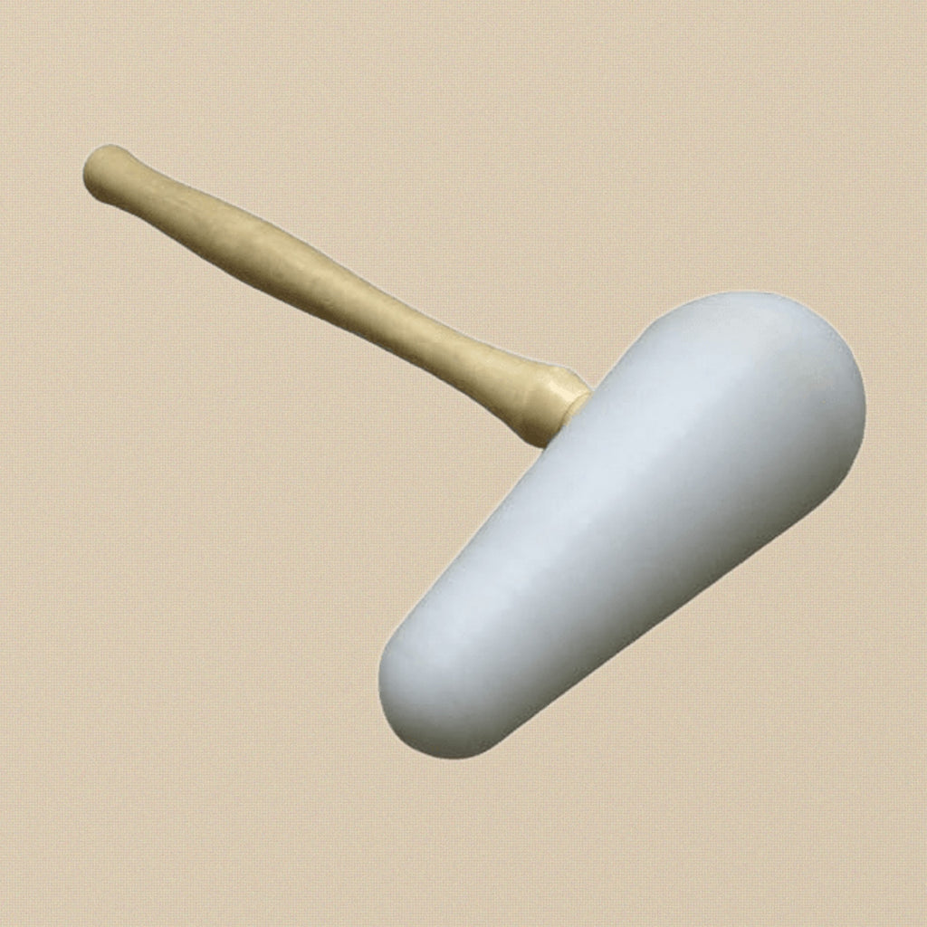 Domed Teflon Hammer, Pear Shaped 5"" Head, Mallet for Forming, Dapping, Shaping, Repousse | Jewellery Making Tools | Toolsmith Ltd UK