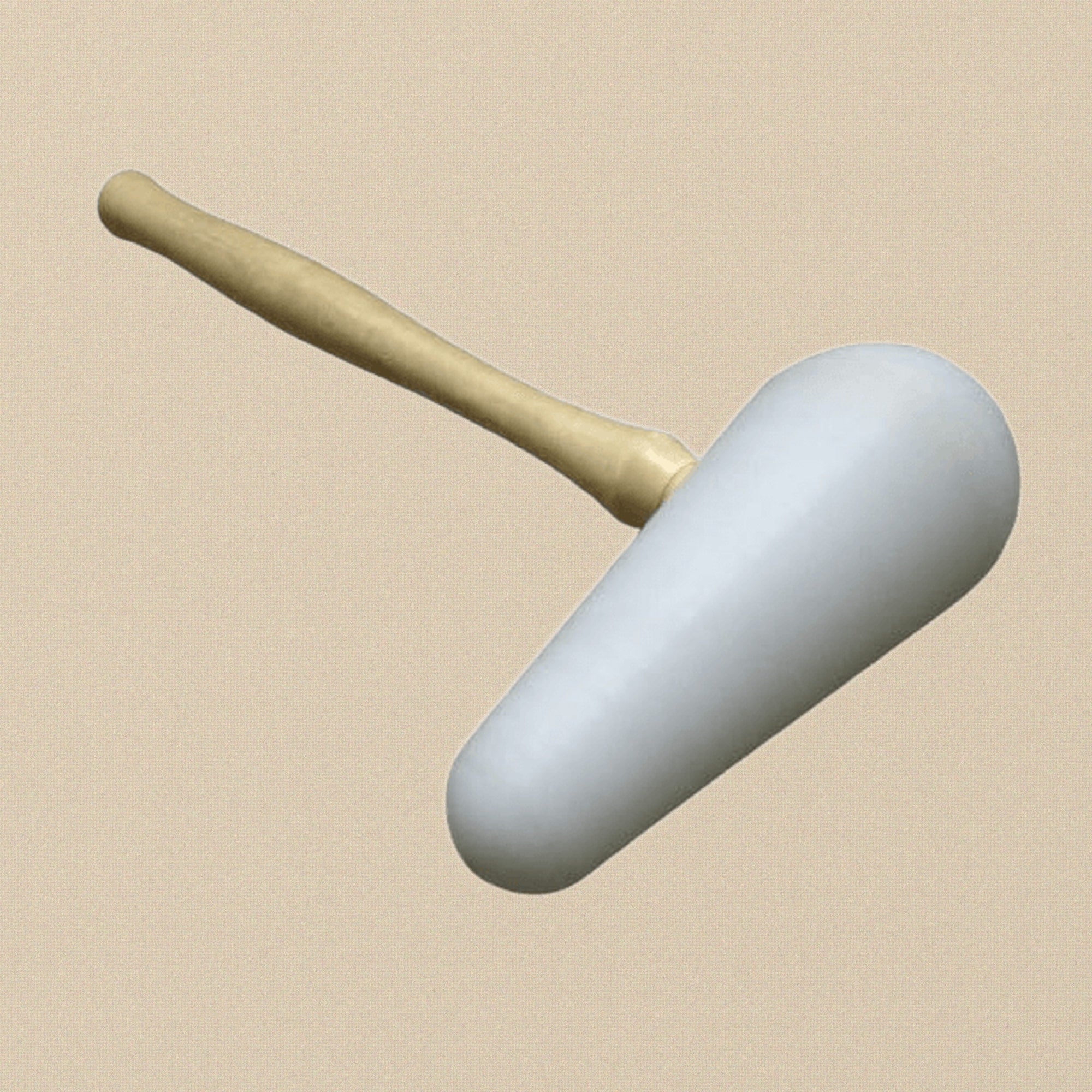Domed Teflon Hammer, Pear Shaped 5"" Head, Mallet for Forming, Dapping, Shaping, Repousse | Jewellery Making Tools | Toolsmith Ltd UK