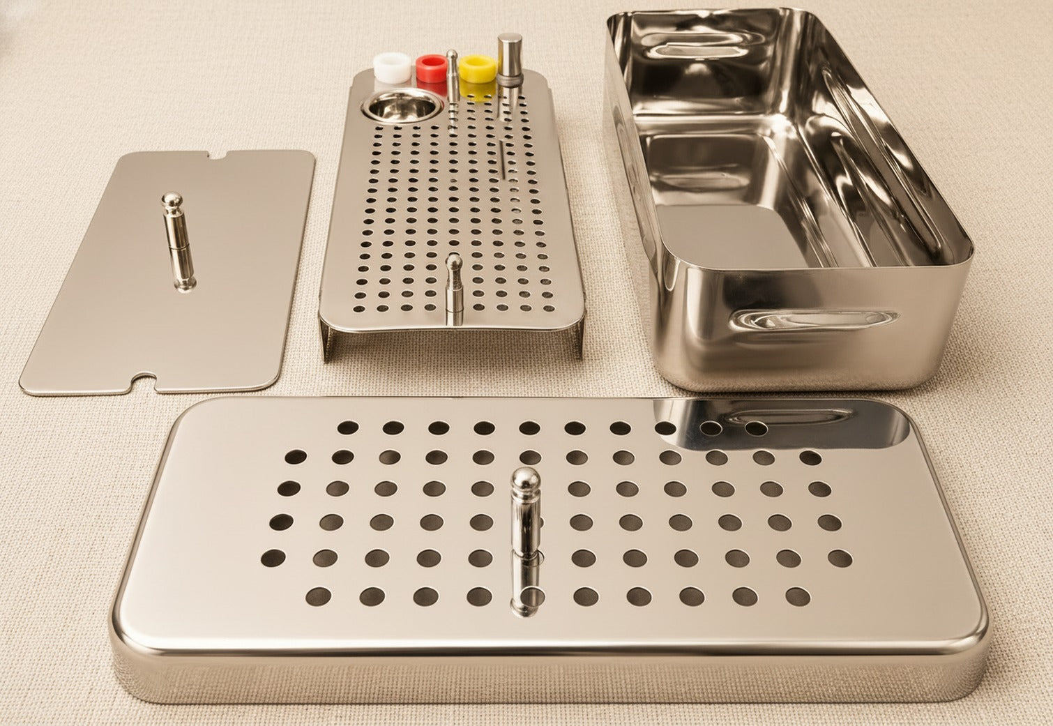 PRF & GRF Processing System Cassette in Medical-Grade Stainless Steel | Surgical Cassette | Toolsmith Ltd UK